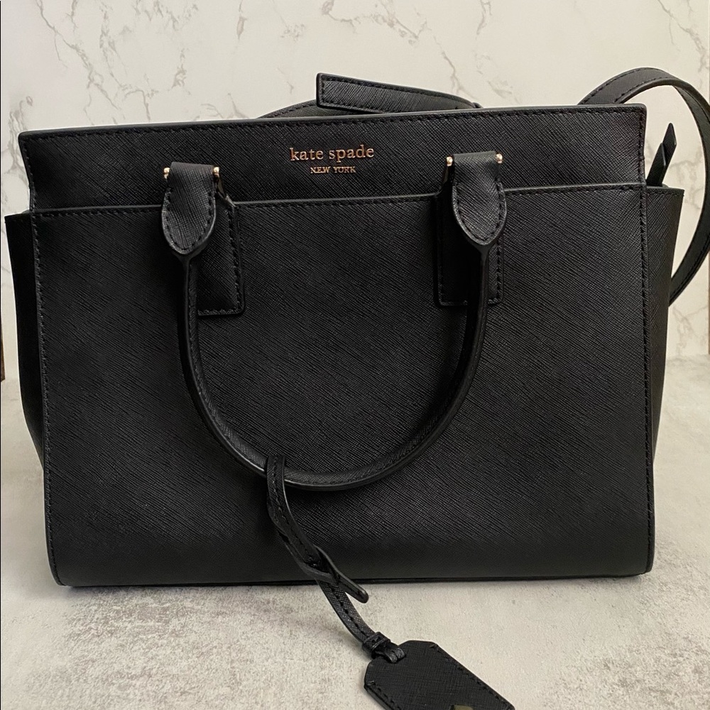 Kate Spade Black Leather Purse